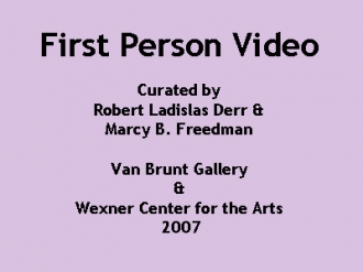 First Person Video